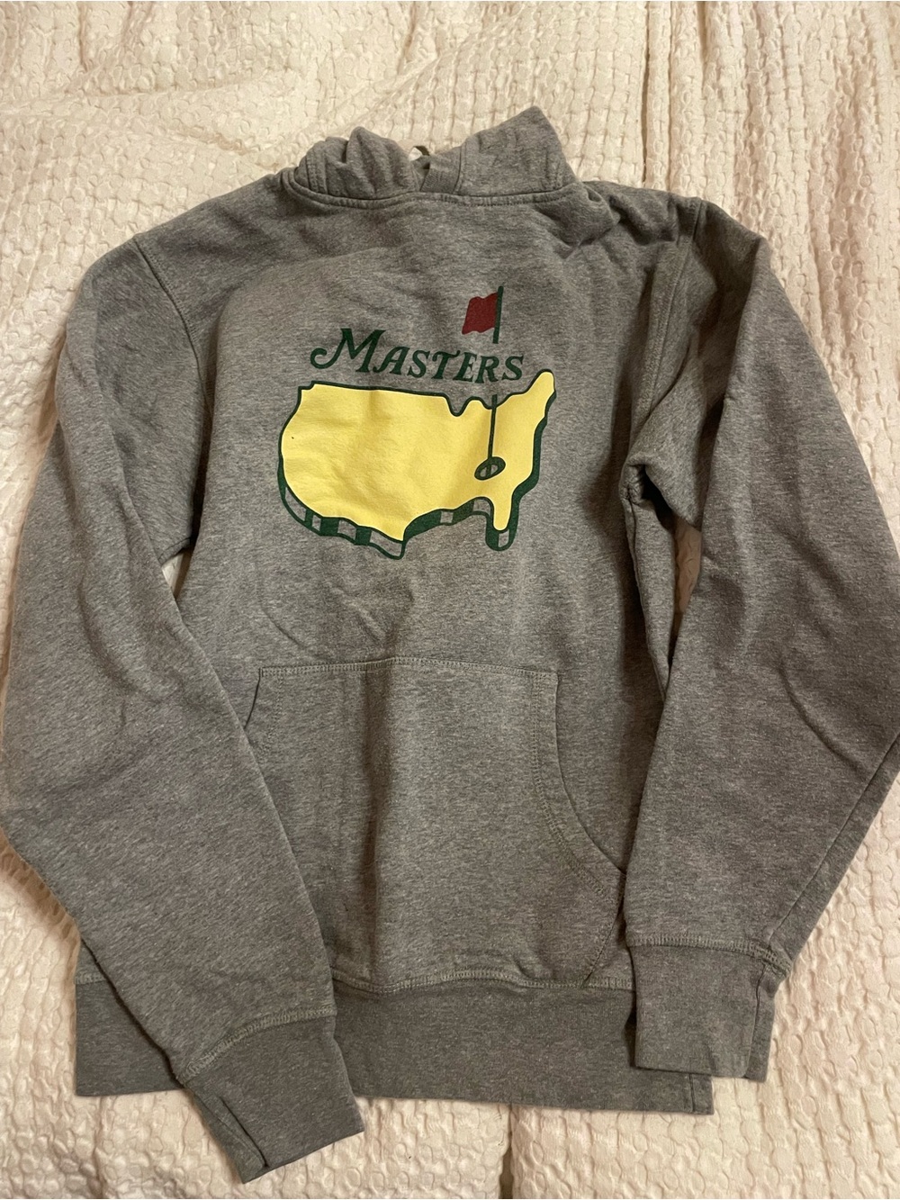 Masters Logo Gray Pullover Hoodie Sweatshirt